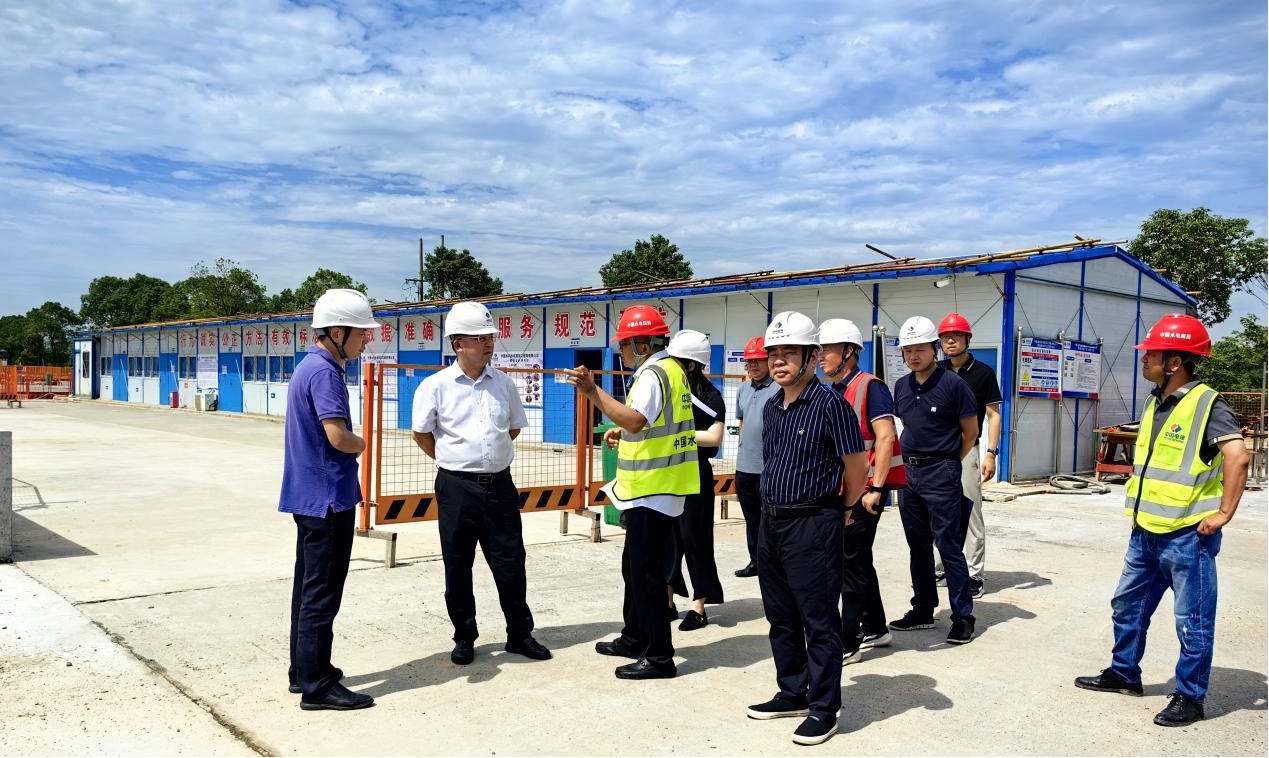 劉志剛帶隊(duì)調(diào)研督導(dǎo)各子（分）公司防洪度汛及經(jīng)營(yíng)工作